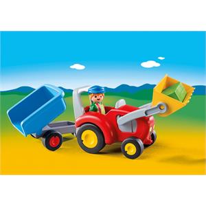 Playmobil 123 Tractor with Trailer 6964